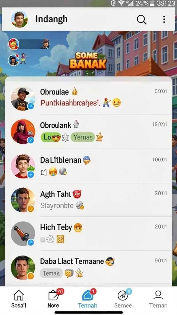 newidn - Tingkat kesulitan yang menantang dan bervariasi.