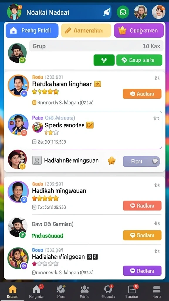 ovo88 - Antarmuka pengguna yang intuitif dan menarik.