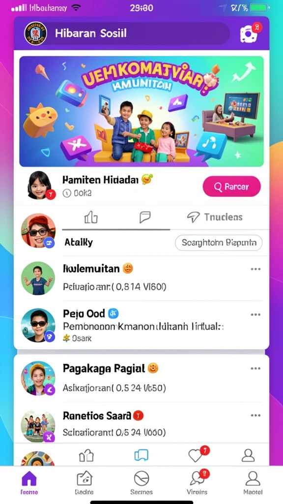 qt777 - Tampilan antarmuka yang ramah pengguna.