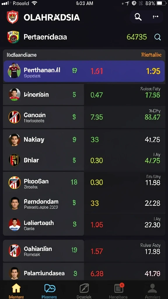 tegaltoto - Leaderboard menampilkan peringkat pemain secara real-time.