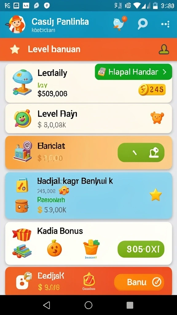 turu99 - Tangkapan layar permainan slot yang menarik.